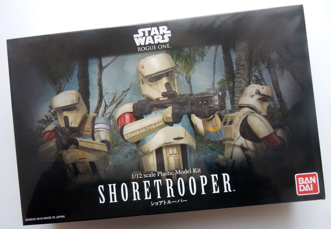 Bandai 1/12 Star Wars Shoretrooper Plastic Model Kit 2439835 for sale online 