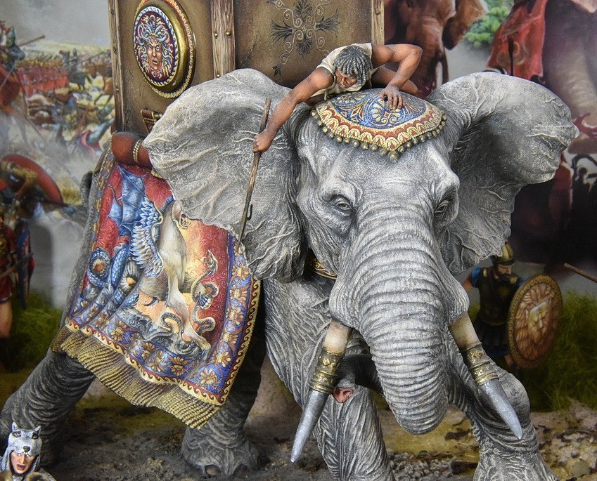 Hannibal's Elephants 'Inspirations' by Mikhail Kochetkov with help