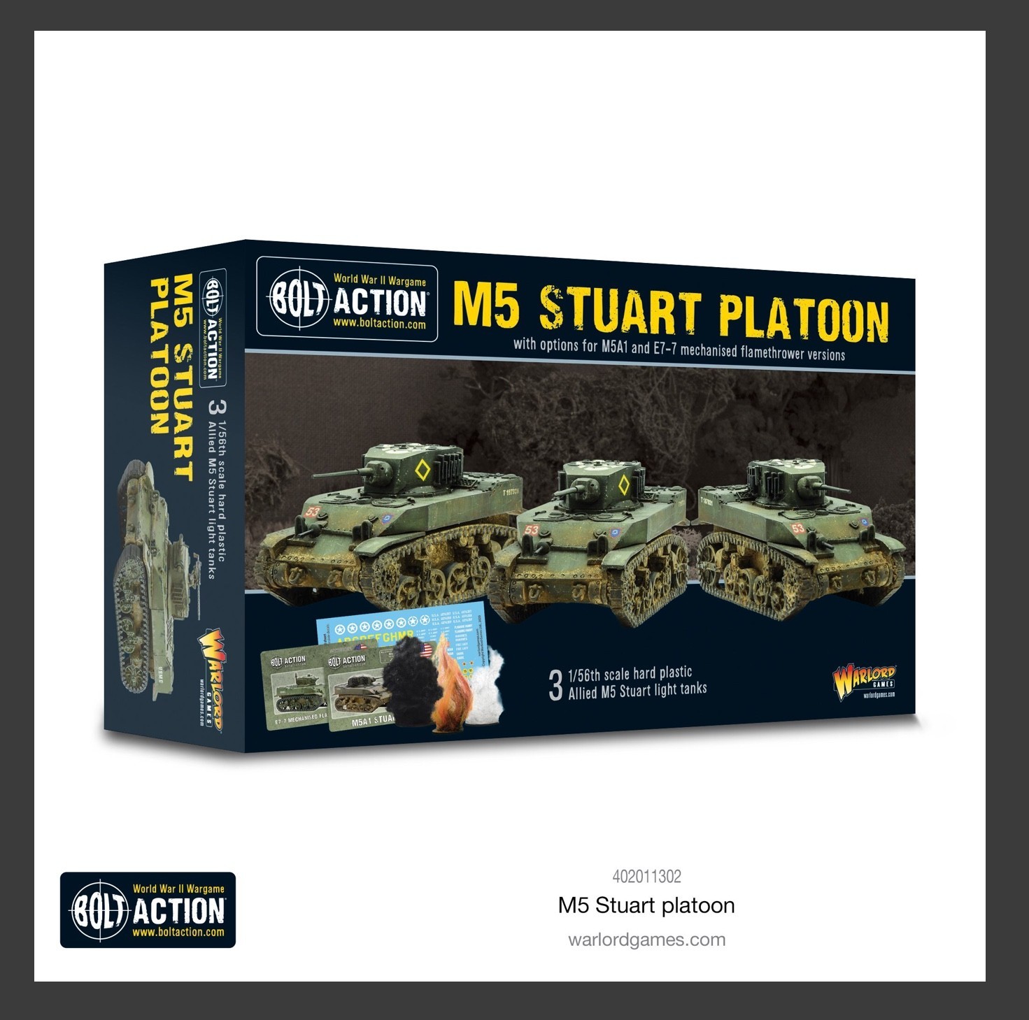 M5 Stuart Platoon