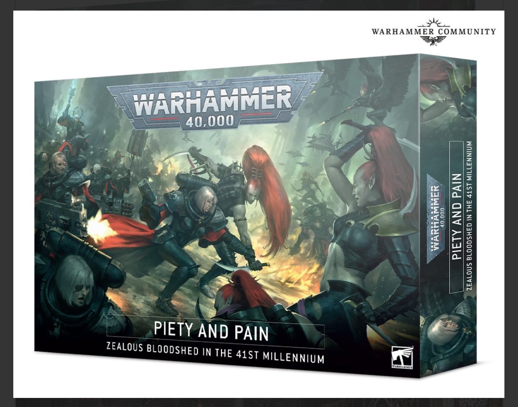 Piety and Pain in the grim darkness of the far future
