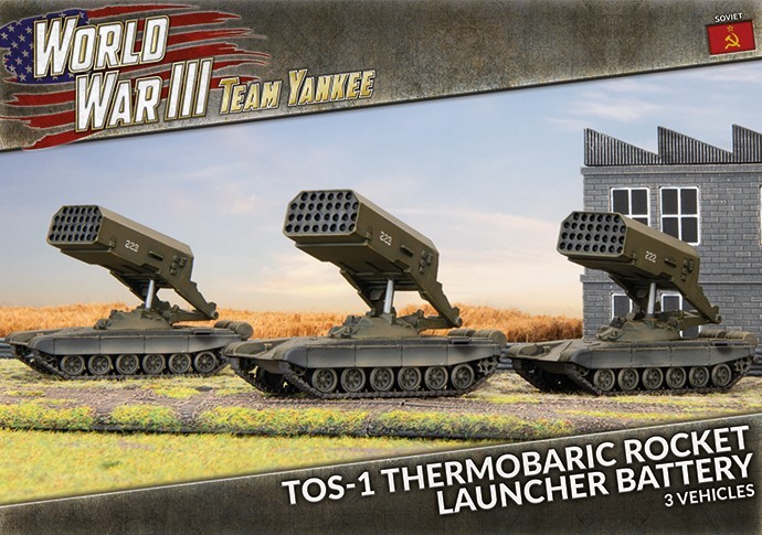 Team Yankee: TOS-1 Thermobaric Rocket Launcher Battery