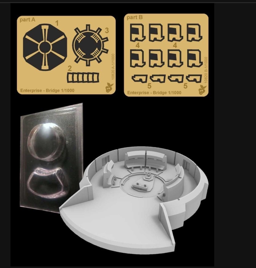 U.S.S. Enterprise NCC-1701 - Bridge - Discovery