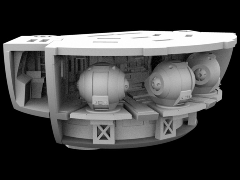 Discovery XD-1 Pod Bay