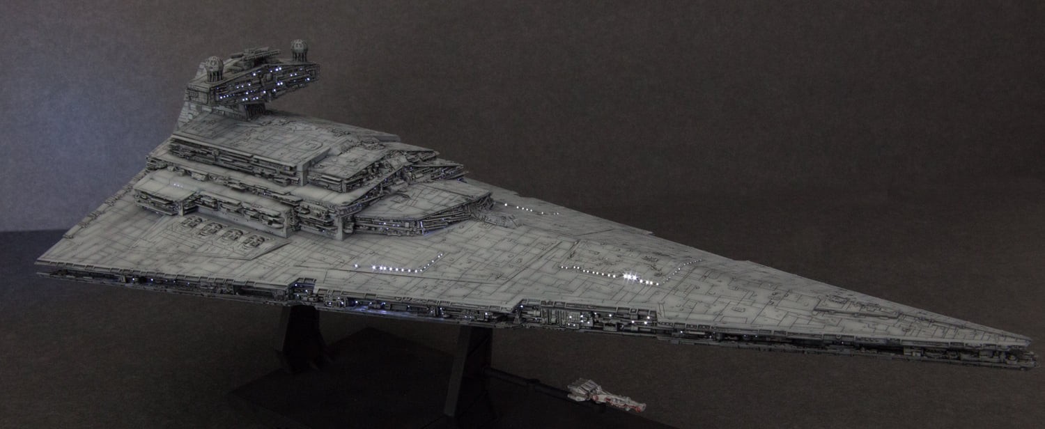 Imperial Star Destroyer 'Inspiration' by Tankbuilder Sean Lynch