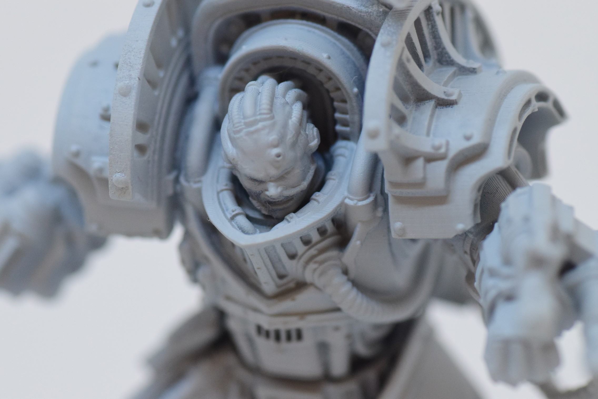 Mystic Wargames: The Iron Lord - Iron Warriors Primarch (70mm)