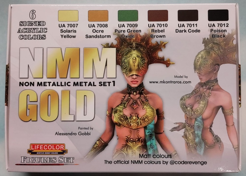 Artistic Colours - NMM Steel & Silver Paint Set