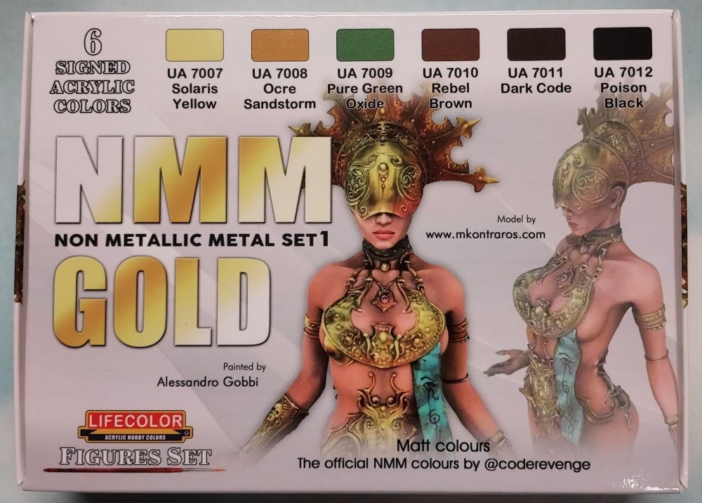 Non-Metallic Metals Set 1 Gold