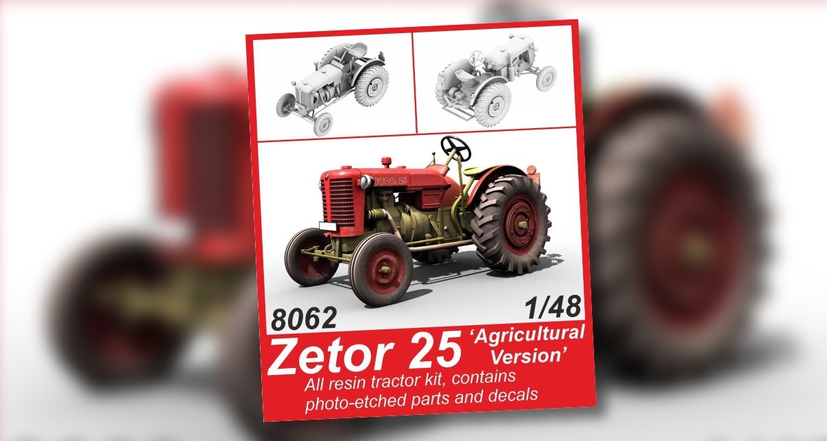 1:48 Zetor 25 'Agricultural Version'
