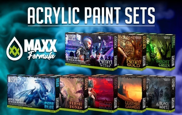 Acrylic Paints MAXX from Green Stuff World