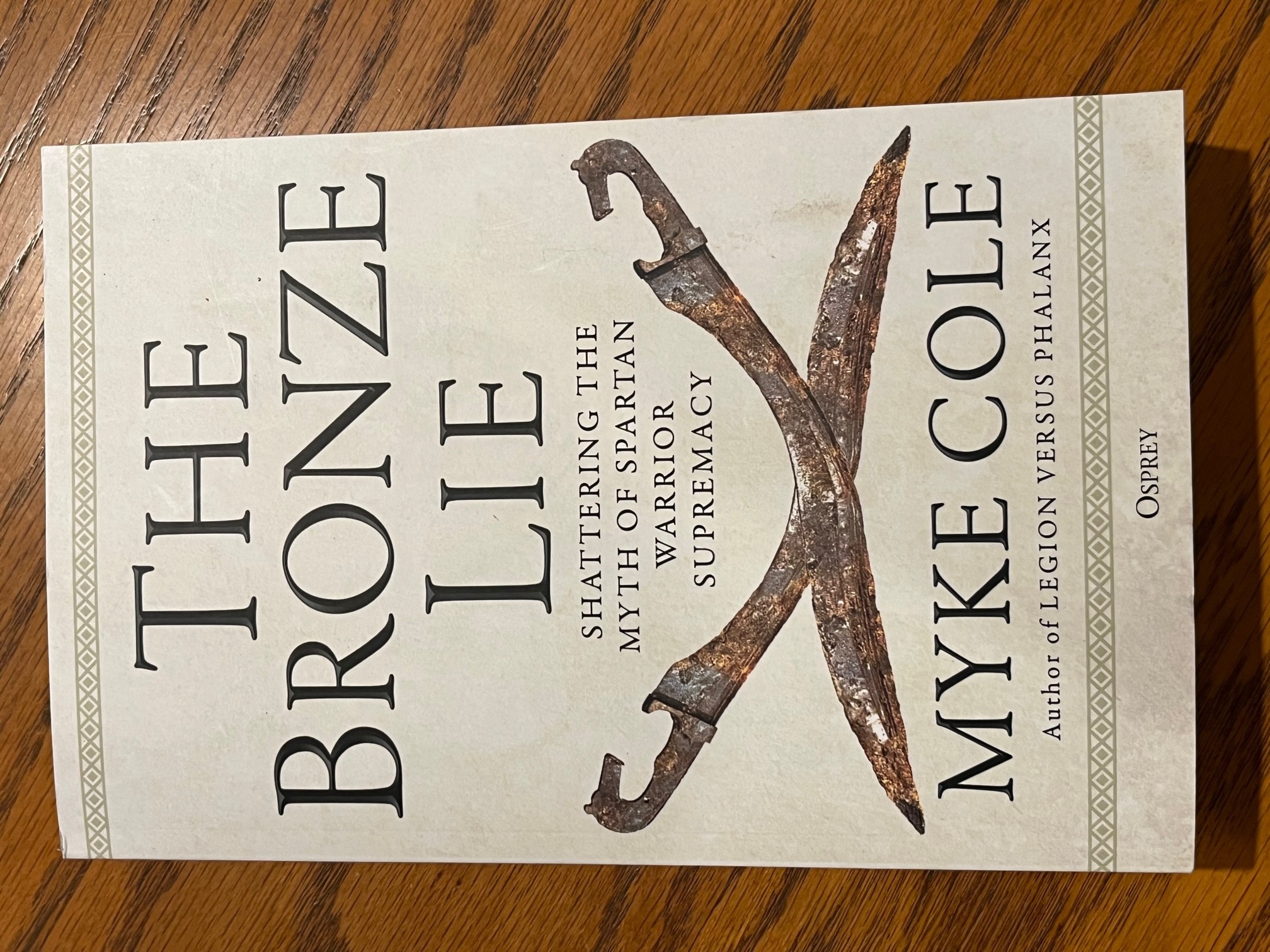 Read review, 'The bronze lie, Shattering the Myth of Spartan Warrior Supremacy'.