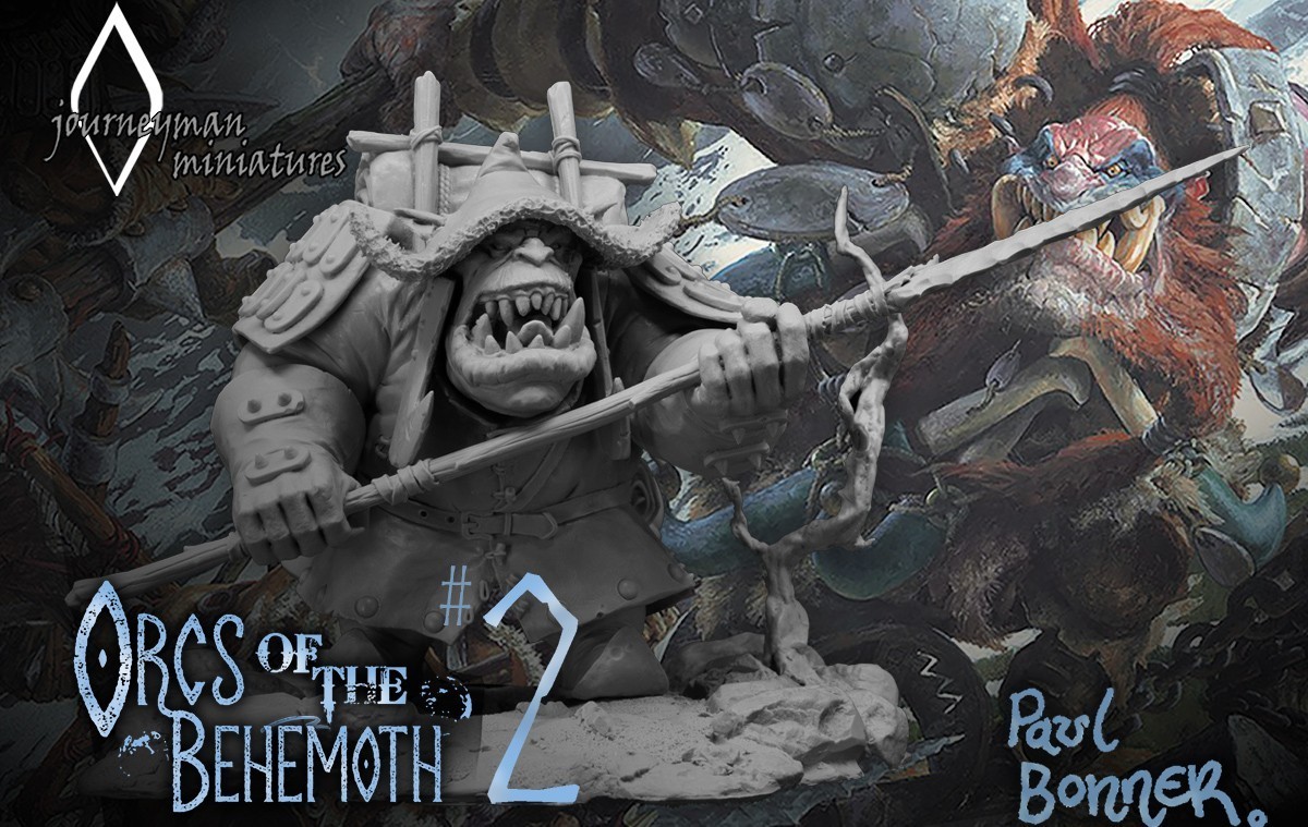 Journeyman Miniatures: Orc of the Behemoth 2