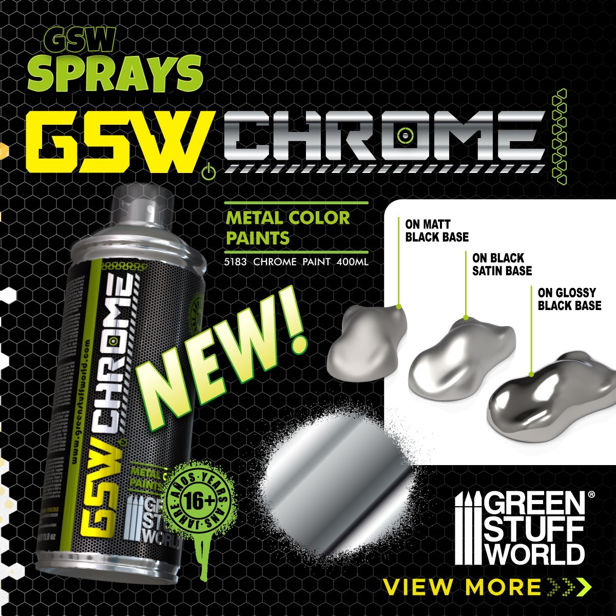 Chrome Spray Paint 400ml