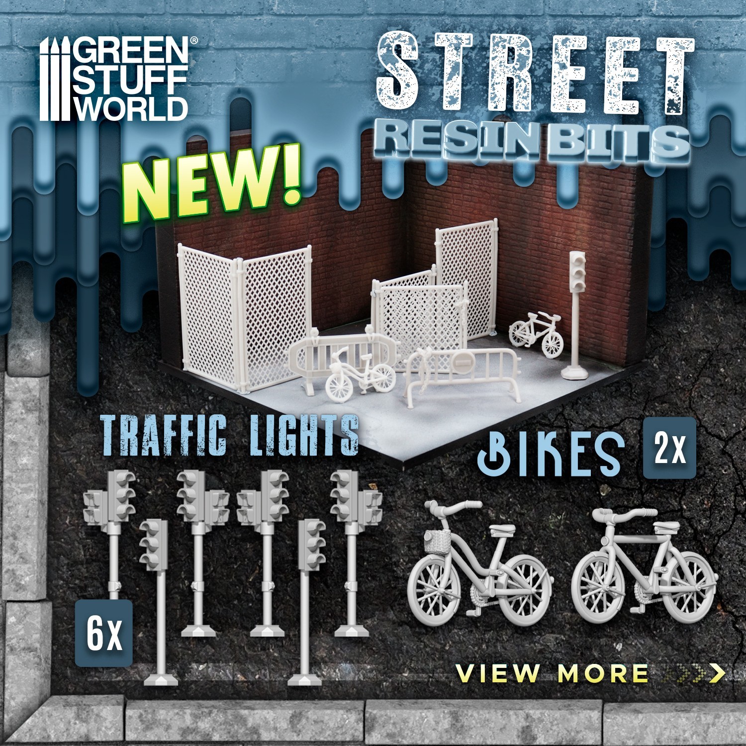 New resin bits for scenery !!