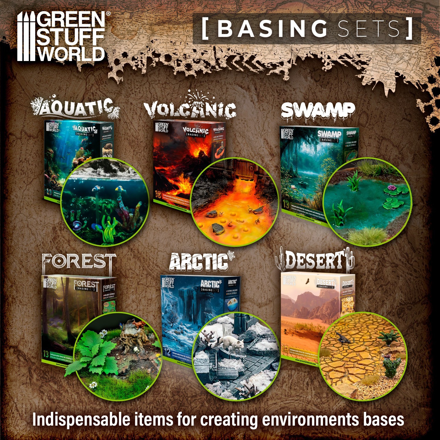 Meet our basic scenery sets !!