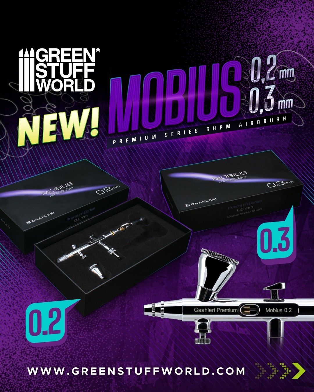 Discover the best range of airbrushes on the market