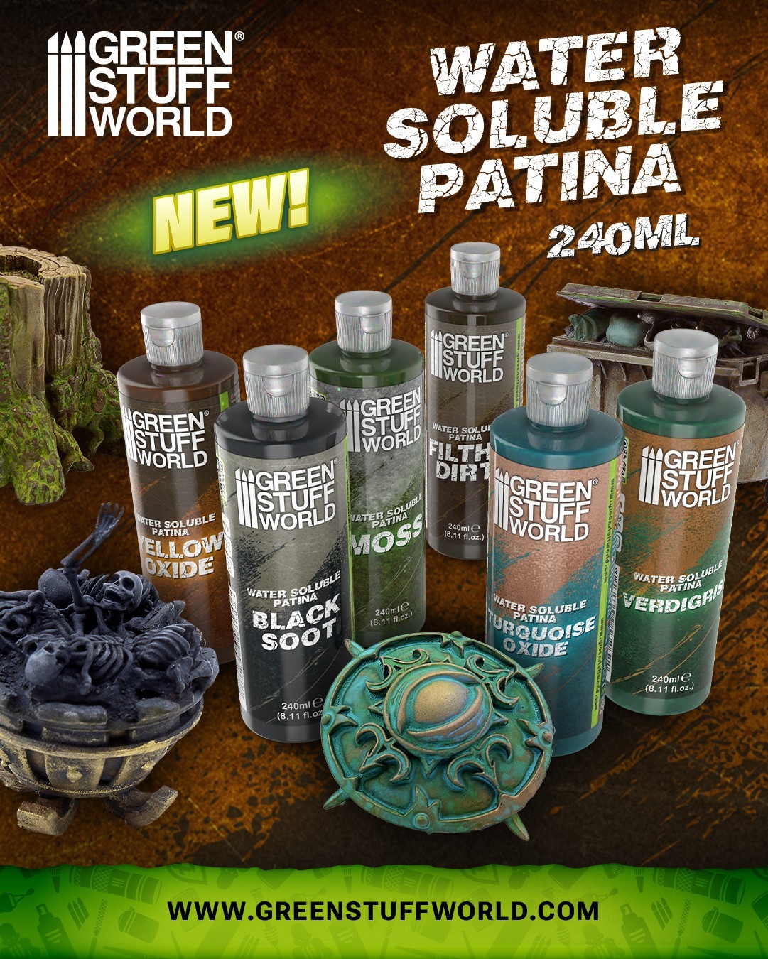 Discover GSW’s new effect patinas